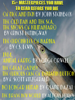 cover image of 15+ Masterpieces You have to read before You die